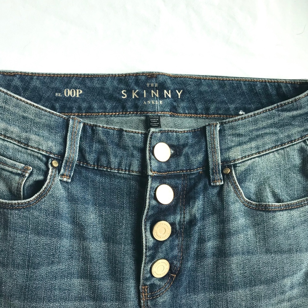 NWOT White Black Market Skinny Ankle Jeans - Picture 5 of 6